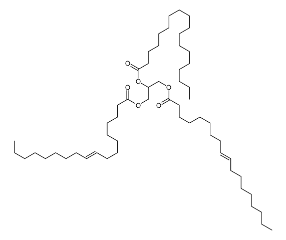 1,3-Dioleoyl-2-Stearoyl Glycerol Structure