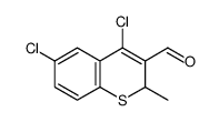 4,6-二氯-2-甲基-2H-1-苯并硫嗪-3-甲醛结构式