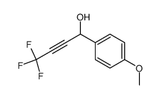 4,4,4-trifluoro-1-(4-methoxyphenyl)-2-butyn-1-ol Structure