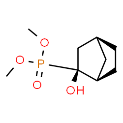 exo-(2-hydroxy-2-norbornyl)phosphonic acid dimethyl ester Structure