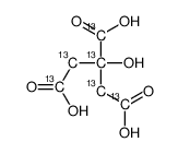 柠檬酸-C结构式