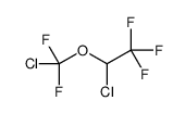 1-Chloro-2,2,2-trifluoroethyl chlorodifluoromethyl ether结构式