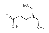 1-二乙基氨-3-丁酮结构式