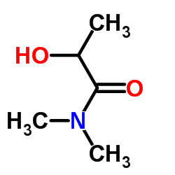 2-Hydroxy-N,N-dimethylpropanamide Structure