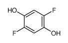 2,5-二氟-1,4-苯二酚结构式