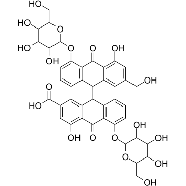 番泻苷C结构式