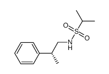 propane-2-sulfonic acid (2-phenylpropyl)amide结构式