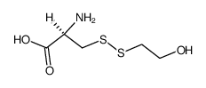 S-(2-hydroxyethylmercapto)-L-cysteine结构式