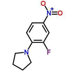 1-(2-氟-4-硝基苯基)四氢吡咯图片