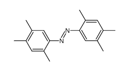 bis-(2,4,5-trimethyl-phenyl)-diazene结构式
