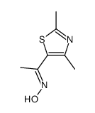 N-[1-(2,4-dimethyl-1,3-thiazol-5-yl)ethylidene]hydroxylamine结构式