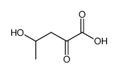 4-hydroxy-2-oxopentanoic acid Structure
