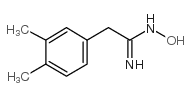 2-(3,4-dimethylphenyl)-N'-hydroxyethanimidamide Structure