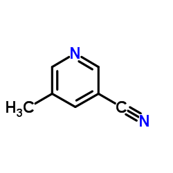 3-氰基-5-甲基吡啶结构式