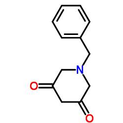 1-苄基-3,5-哌啶二酮结构式