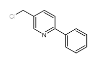 5-(氯甲基)-2-苯基吡啶结构式