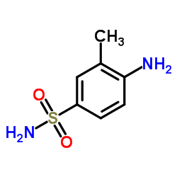 3-甲基-4-氨基苯磺酰胺结构式