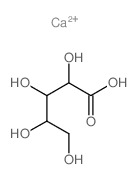 L-Arabinonic acid,calcium salt (2:1) Structure