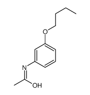 N-(3-butoxyphenyl)acetamide结构式