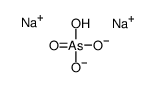 disodium,hydrogen arsorate Structure