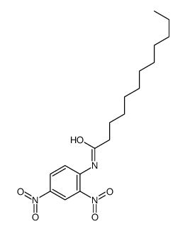 N-(2,4-dinitrophenyl)dodecanamide Structure