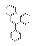 2-(2,2-diphenylethenyl)pyridine结构式