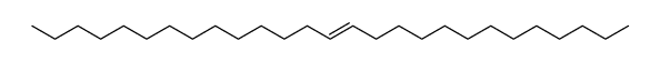 (E)-13-heptacosene Structure