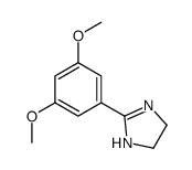 2-(3,5-dimethoxyphenyl)-4,5-dihydro-1H-imidazole Structure