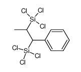1,2-bis(trichlorosilyl)propylbenzene Structure
