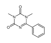 1,3-dimethyl-6-phenyl-1,3,5-triazine-2,4-dione结构式