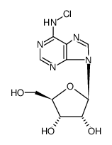 N6-chloro-adenosine结构式