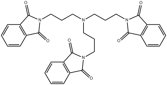 三-(酞亚胺基丙基)胺结构式
