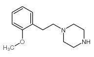 1-(2-甲氧基-2-苯基)乙基哌嗪结构式
