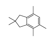 2,2,4,5,7-pentamethyl-1,3-dihydroindene结构式