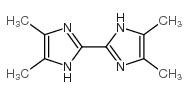 2,2'-双(4,5-二甲基咪唑)结构式
