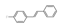 1-fluoro-4-((e)-styryl)-benzene结构式