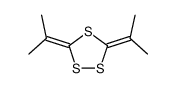 3,5-diisopropylidene-1,2,4-trithiolane结构式
