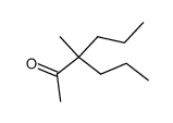 3-methyl-3-propyl-2-hexanone结构式