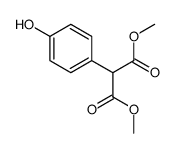 dimethyl (4-hydroxyphenyl)malonate Structure