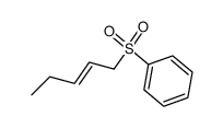 <(2-pentenyl)sulfonyl> benzene结构式