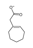2-Cyclohepten-1-ylacetate结构式