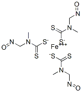 Ferric nitroso dimethyl dithiocarbamate结构式