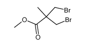 3-bromo-2-bromomethyl-2-methyl-propionic acid methyl ester结构式