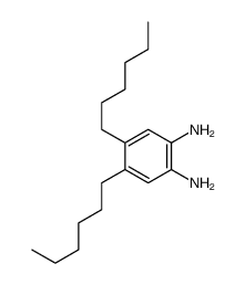 4,5-二己基苯-1,2-二胺结构式