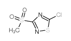 5-Chloro-3-methylsulfonyl-1,2,4-thiadiazole Structure