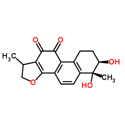 15,16-Dihydrotanshindiol C structure