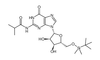 2'-TBDMS-N2-异丁酰基腺苷结构式
