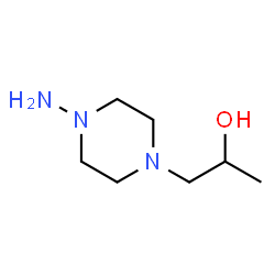 1-Piperazineethanol,4-amino--alpha--methyl-结构式