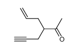 5-Hexen-2-one, 3-(2-propynyl)- (7CI)结构式