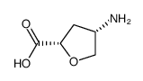 2-Furancarboxylicacid,4-aminotetrahydro-,cis-(9CI)结构式